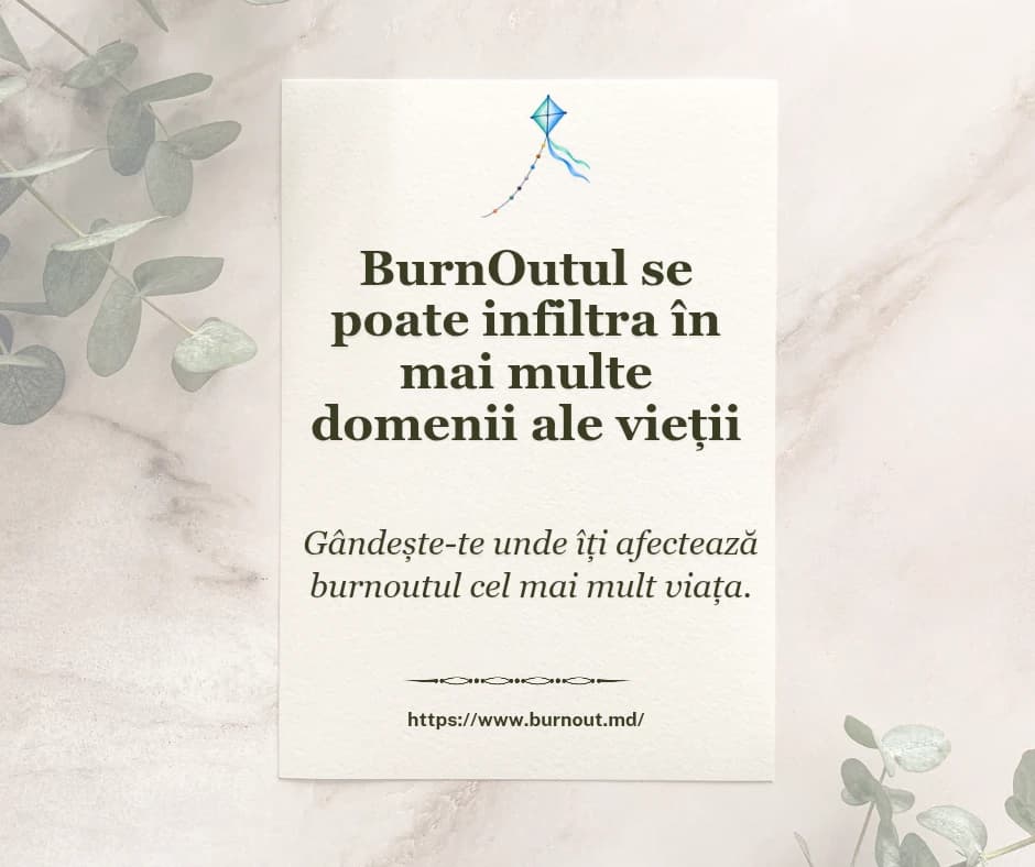 BurnOutul se poate infiltra în mai multe domenii ale vieții
